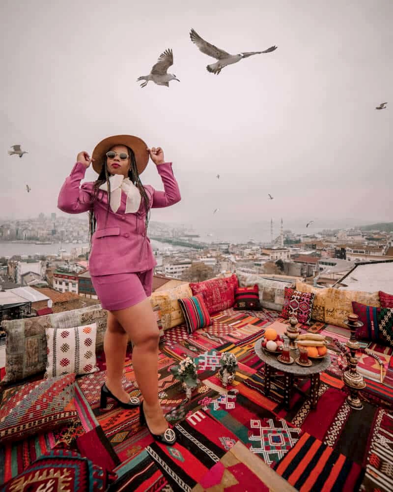 photo spot in istanbul rooftop