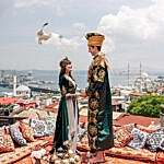 rooftop photoshoot in Istanbul